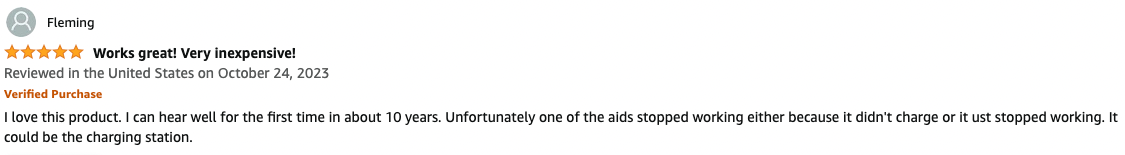 Customer Review 1