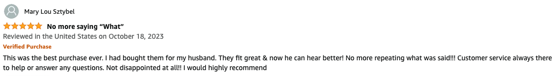 Customer Review 5